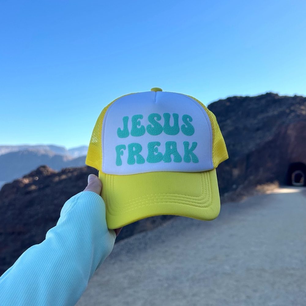 Jesus freak trucker hat
